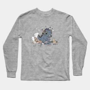 Dancing Godzilla Long Sleeve T-Shirt